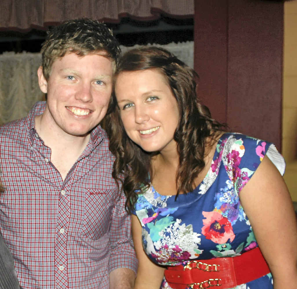 Hamish Rogers and Melissa Dunn will marry next year.